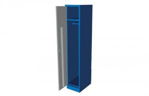 Шкаф для одежды односекционый 380x500x1821h