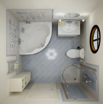 Варианты планировки ванной комнаты совмещенной с туалетом фото