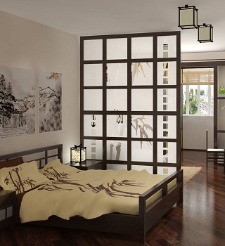 Спальня в японском стиле дизайн фото